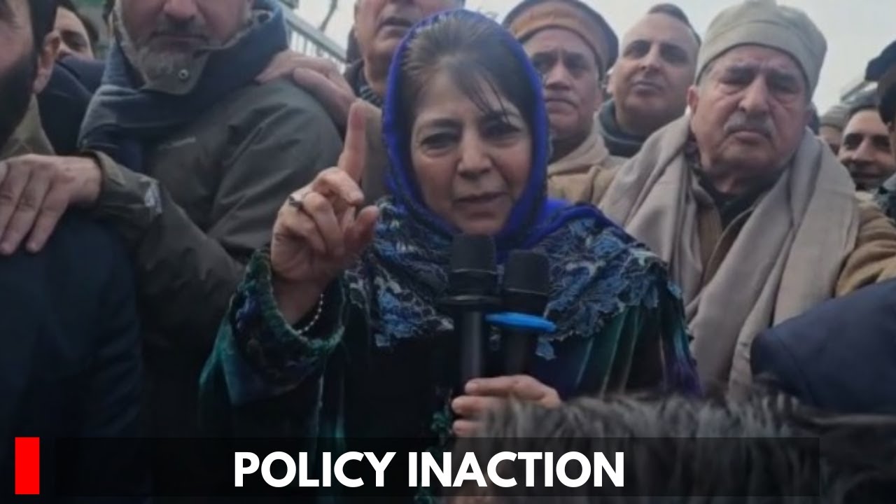 Mehbooba Mufti Slams CM Omar Abdullah Over &lsquo;Inaction&rsquo; on Kashmir&rsquo;s Public Issues