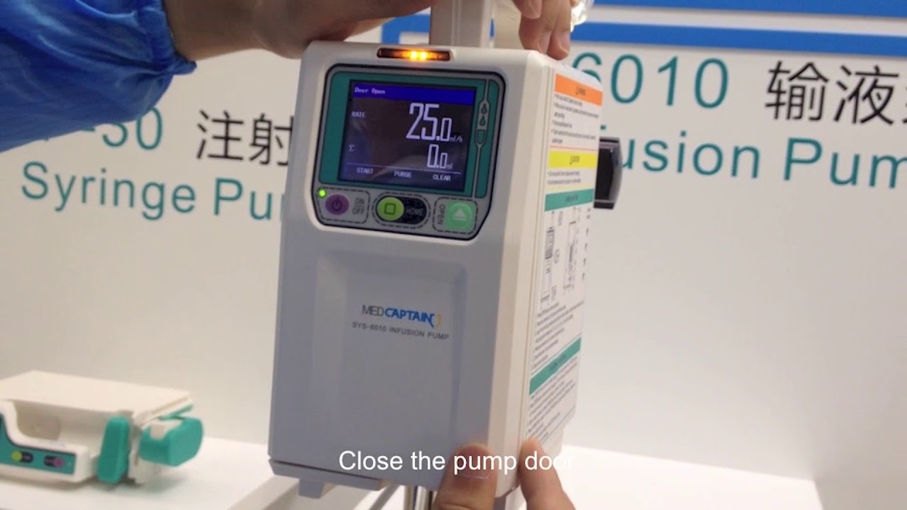 Medcaptain SYS-6010 Vet Infusion Pump - Operation Video