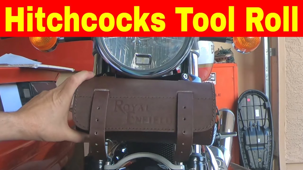 Hitchcocks Tool Roll on My Royal Enfield Interceptor 650 - Review