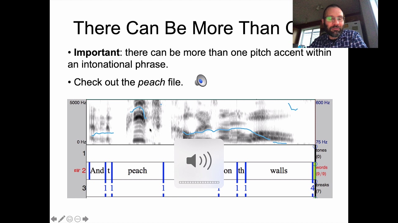 Ling 441 - Advanced Phonetics - Intonation + TOBI, part 2