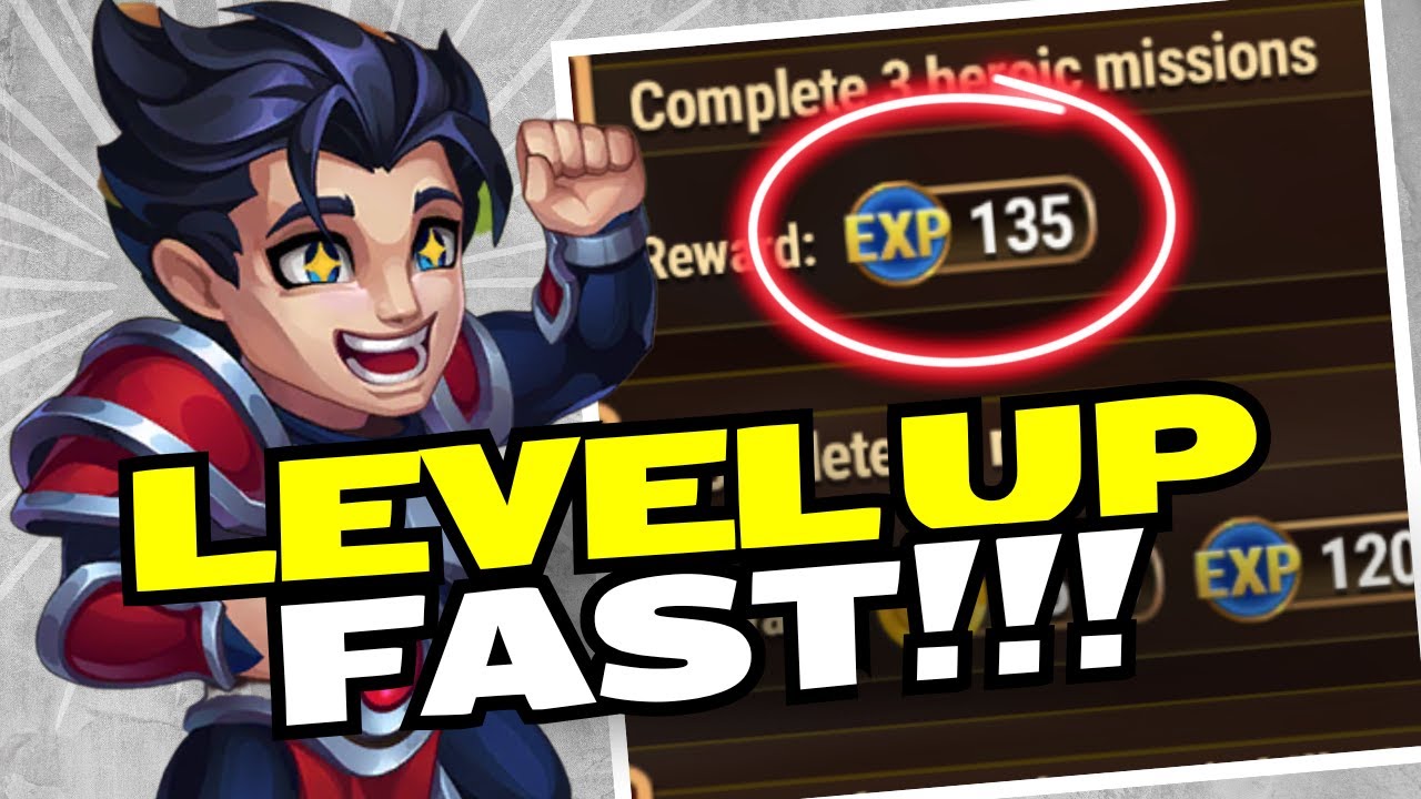 FASTEST Way to Level Up in Hero Wars!