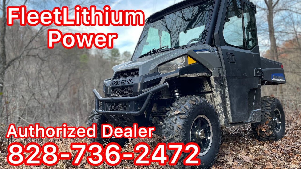 Polaris Ranger 48v EV Fleet Lithium Conversion, and Range Test