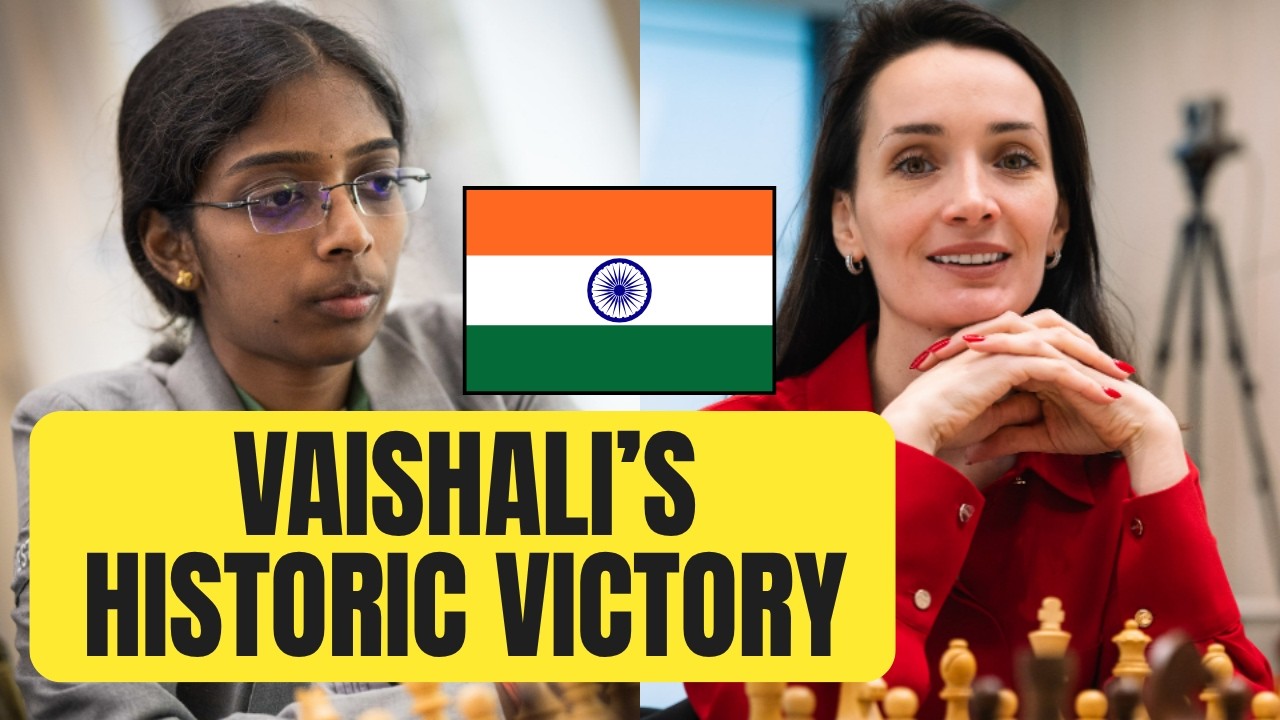 BREAKING: Vaishali Rameshbabu wins Candidates Chess 2026 to create history | Sports Today