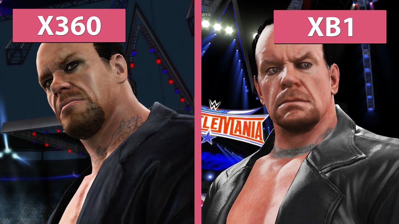 WWE 2K17 – Xbox 360 vs Xbox One Graphics Comparison