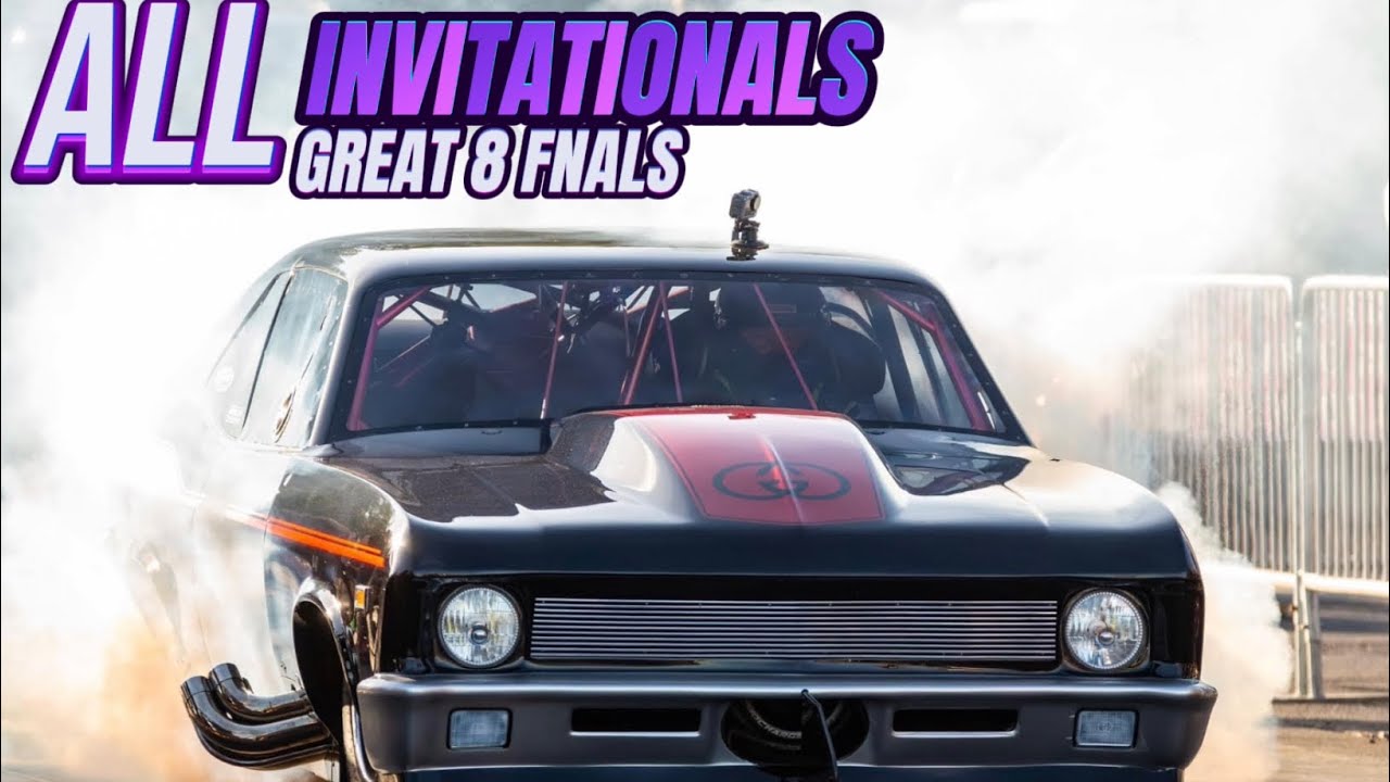 Street outlaws No prep Kings 6- Compliation of all Invitationals and great 8 finals