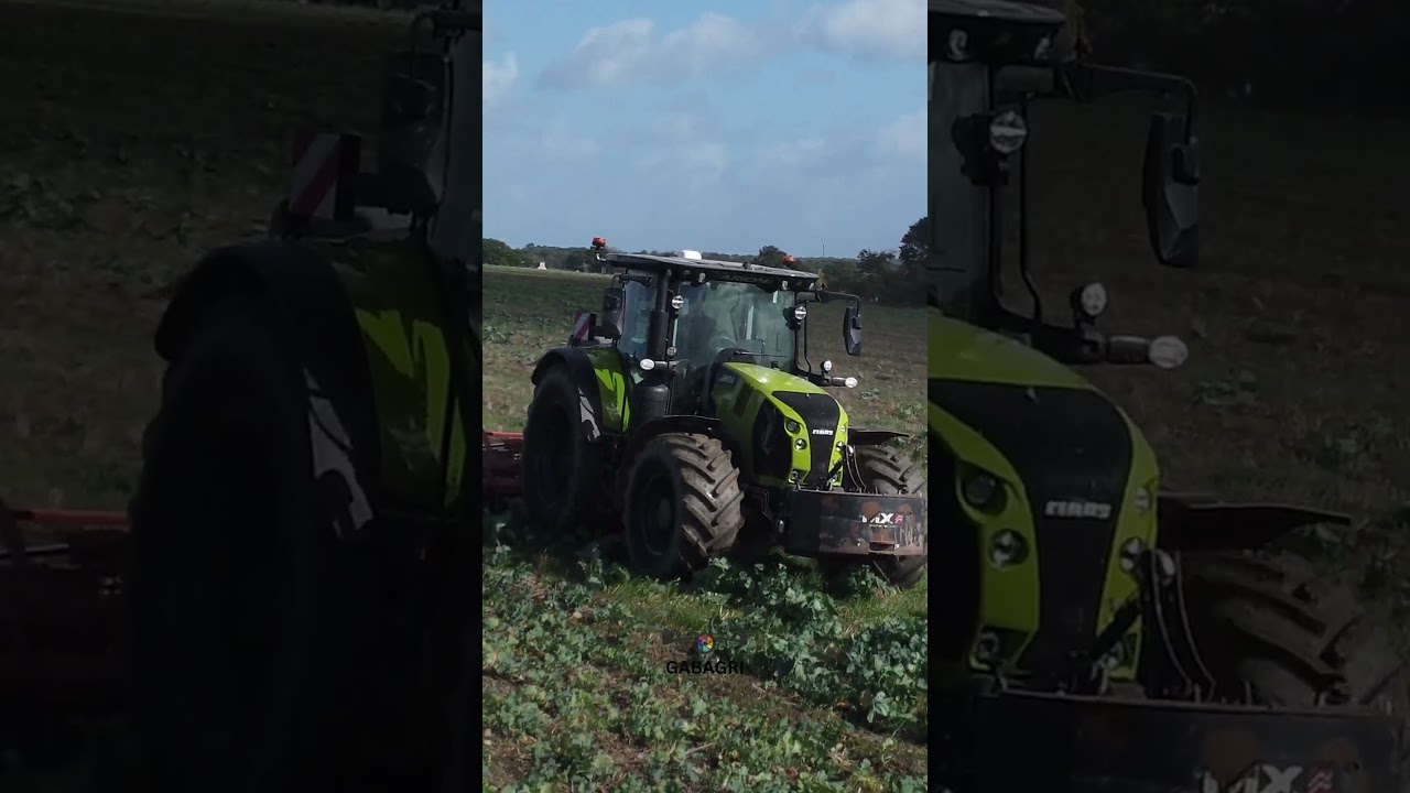 D&eacute;mo d&rsquo;un magnifique Claas Arion 660 Night &Eacute;dition ! #agriculture #farming #claas