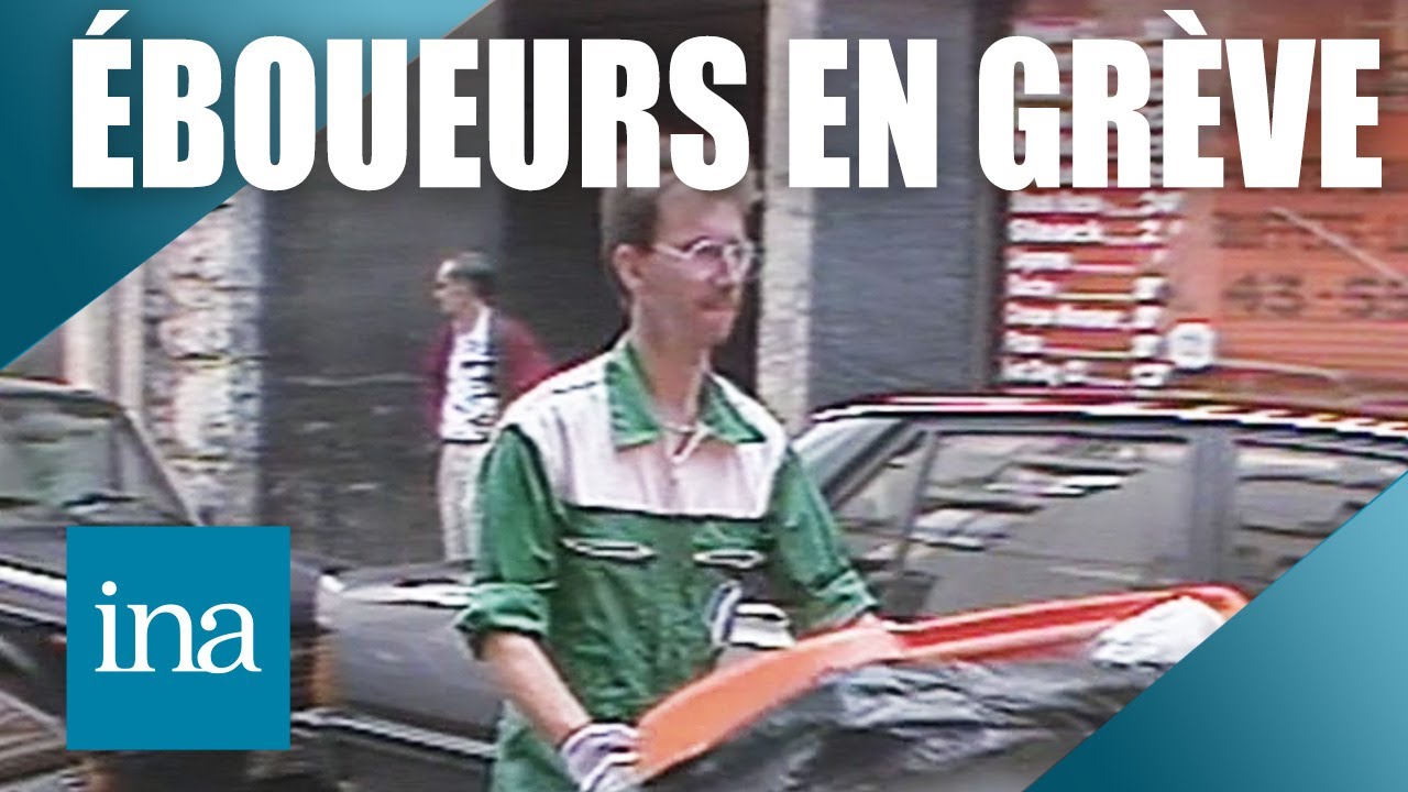 Éboueurs en grève : quand les poubelles s'entassent à Paris  | Archive INA