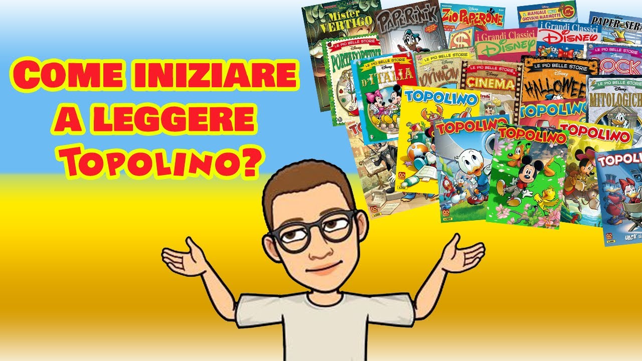 Come iniziare a leggere Topolino? Video per neofiti e neolettori!