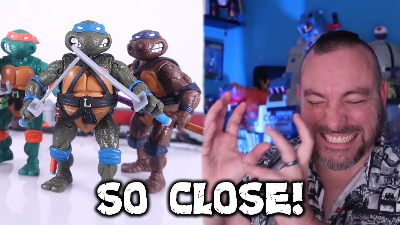 TMNT Remastered Figures are SO CLOSE to being Perfect!
