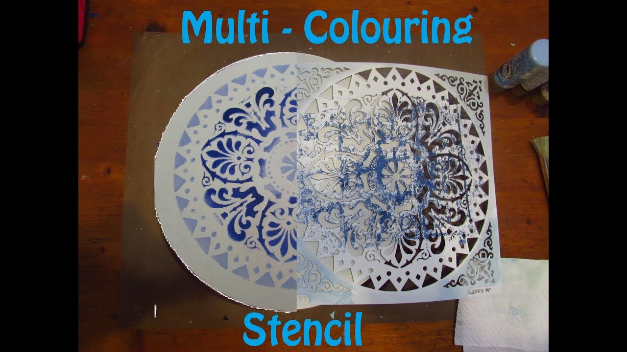 How to Multi-Colour with a Stencil