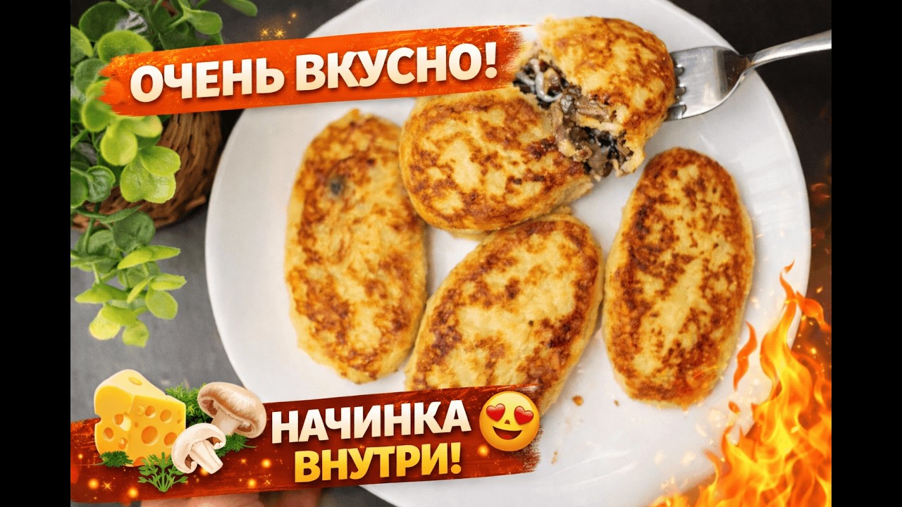 СЕКРЕТ! Как приготовить Картофельные Зразы