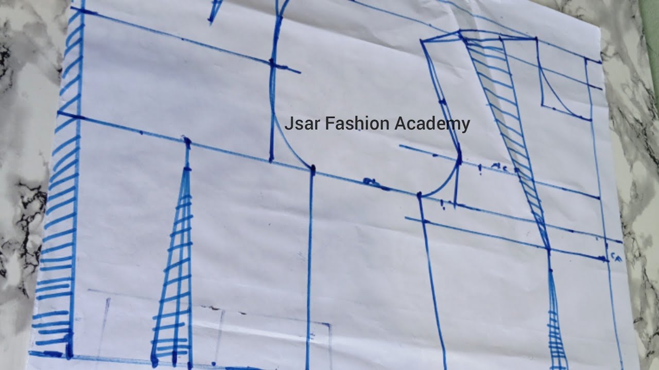 How to draft a half scale bodice pattern using Simplified Natalie Bray drafting method! #basicbodice