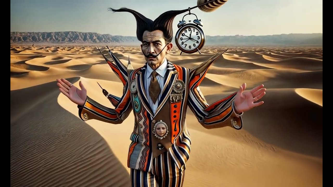 Dali Inspired AI Animated Video