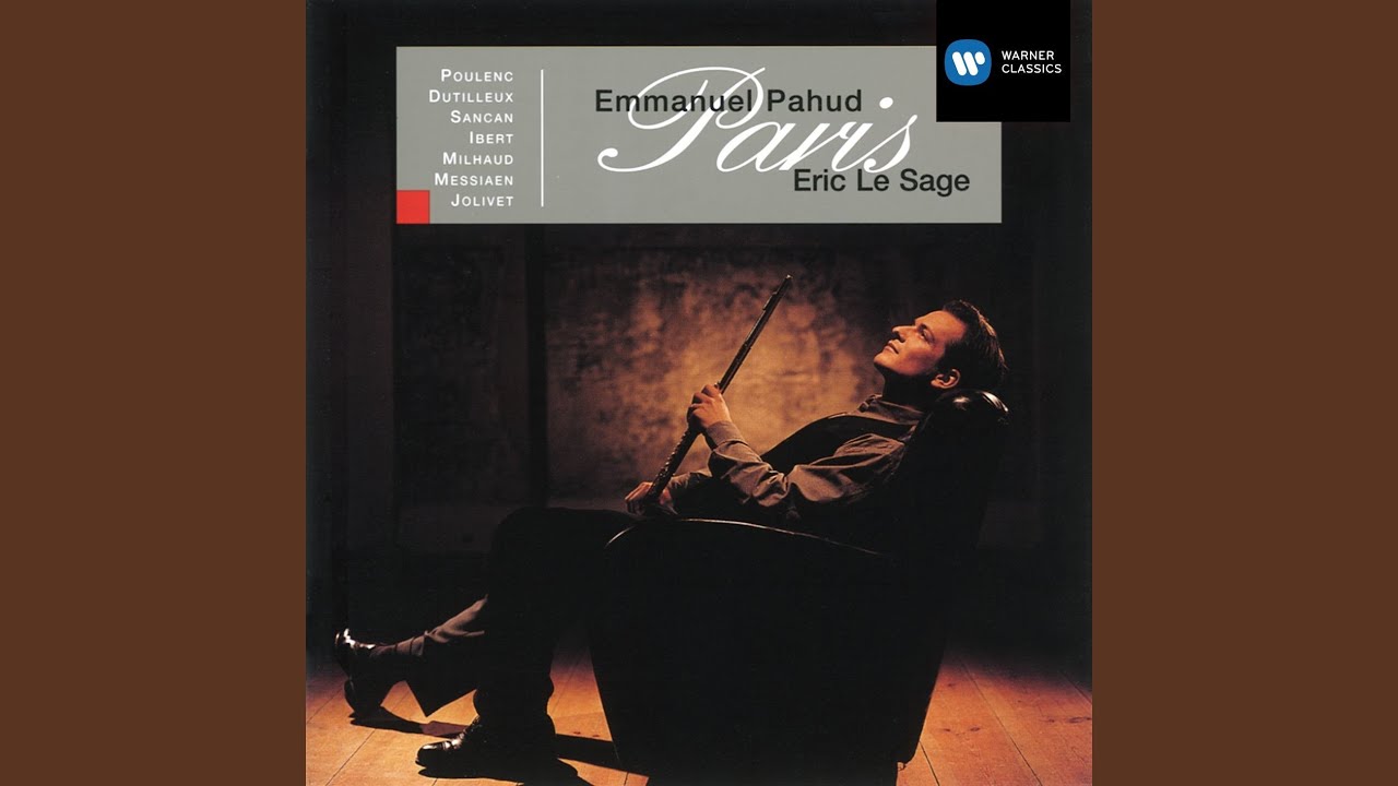 Flute Sonata, FP 164: III. Presto giocoso