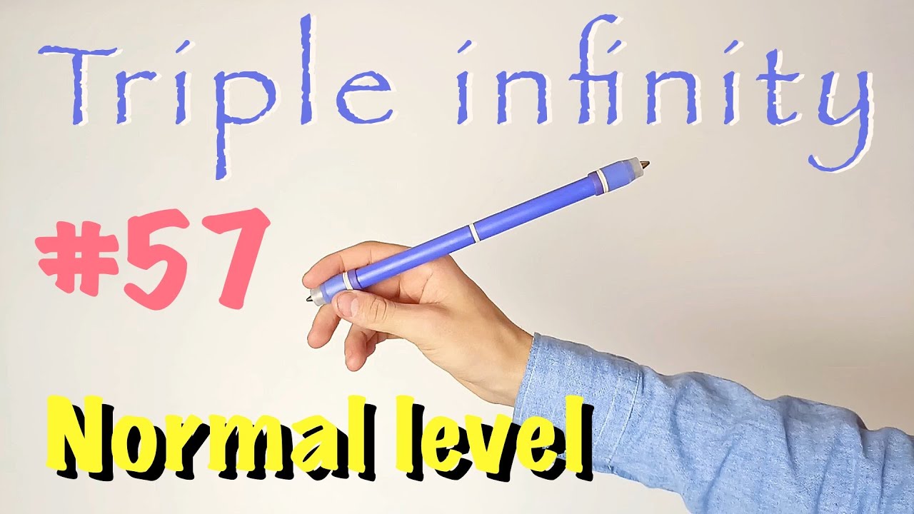 Triple Infinity. Пенспиннинг обучение. Трюки с ручкой. Как крутить ручку. Penspinning tutorial.