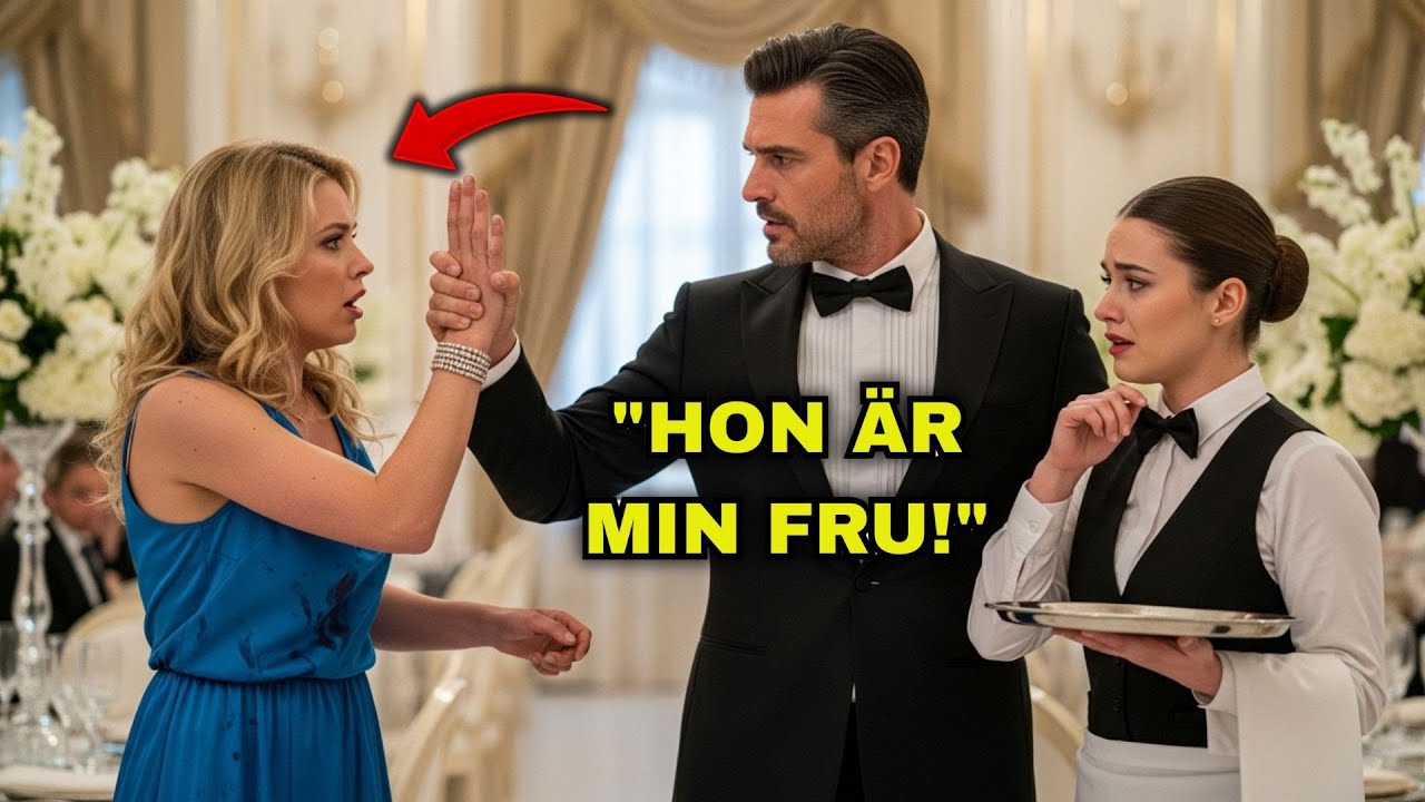 "RÖR HENNE INTE, HON ÄR MIN FRU" SA MILJONÄREN INFÖR ALLA