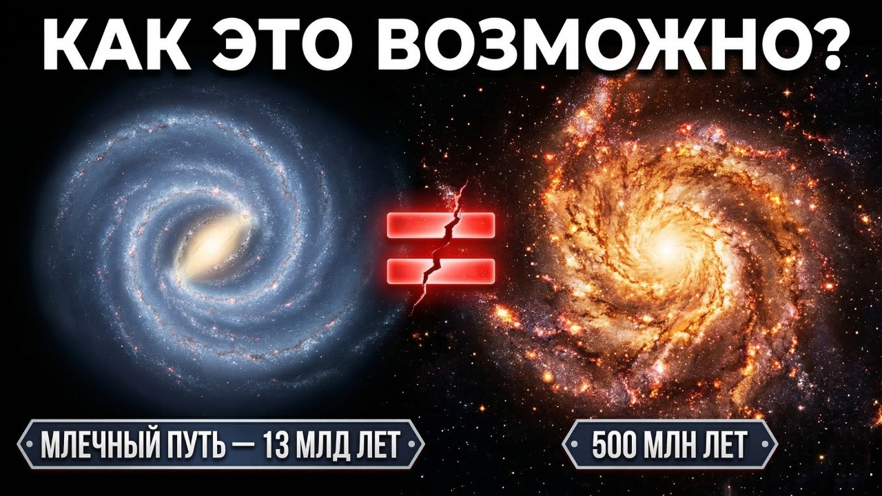 Телескоп Джеймс Уэбб увидел то, чего не должно существовать. Учёные в панике 🌌 Лекция для сна 💤