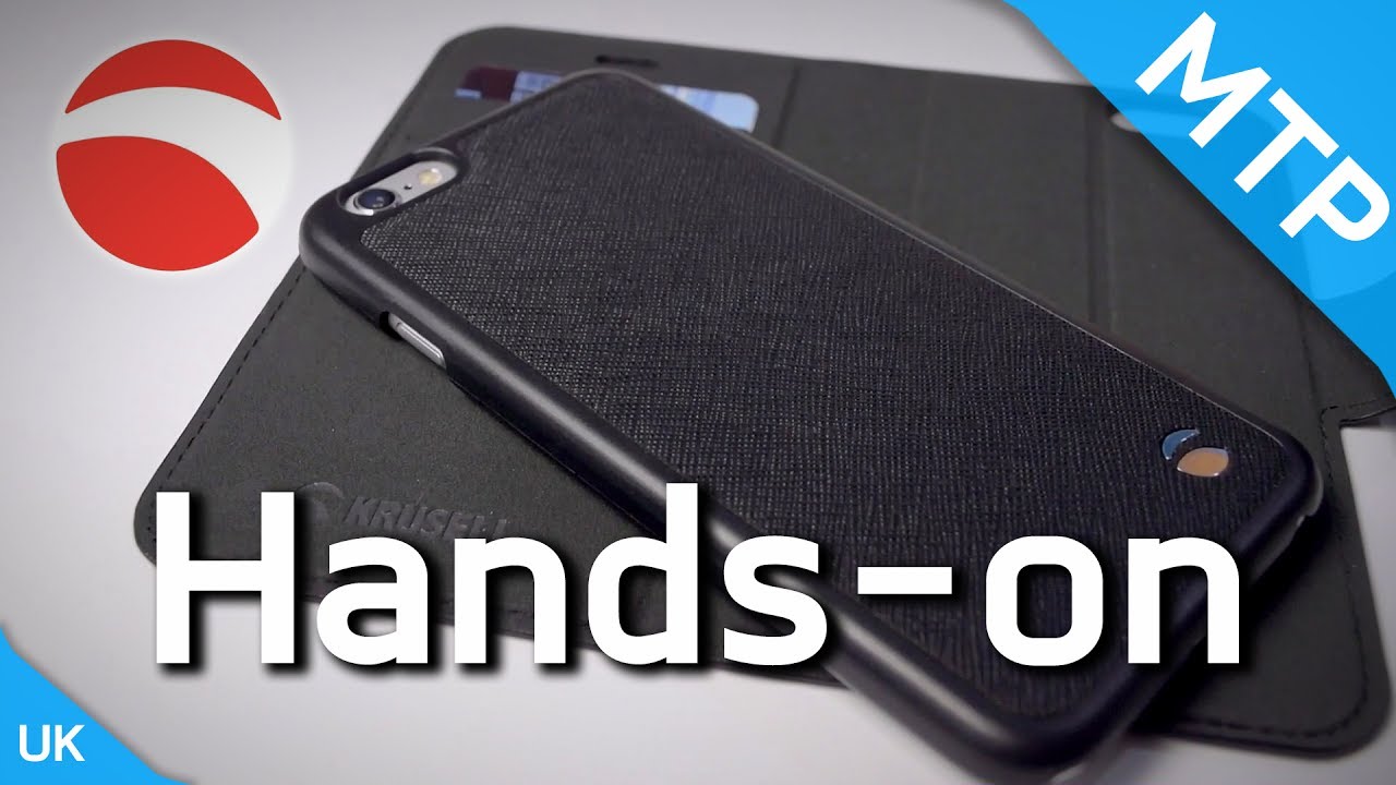 Krusell Malm&ouml; Wallet Case 2-in-1 for iPhone 6/6S - Hands On Video - MyTrendyPhone