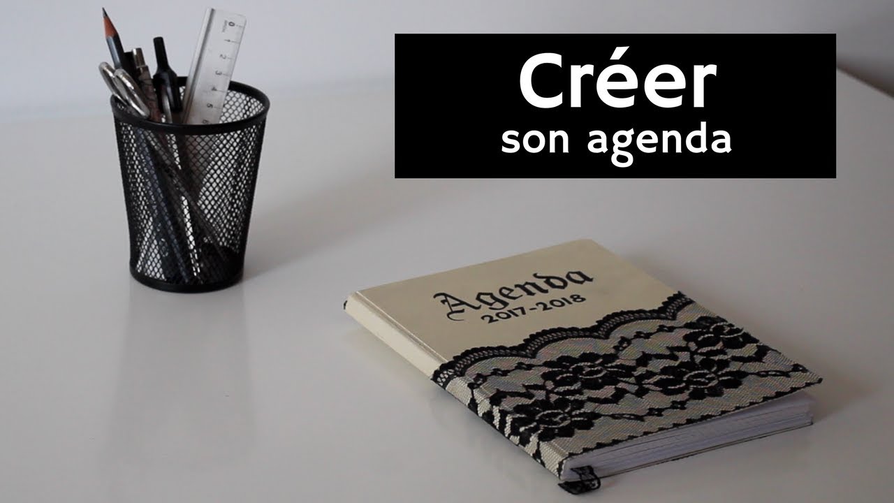 DIY n°10:  agenda 2017-2018