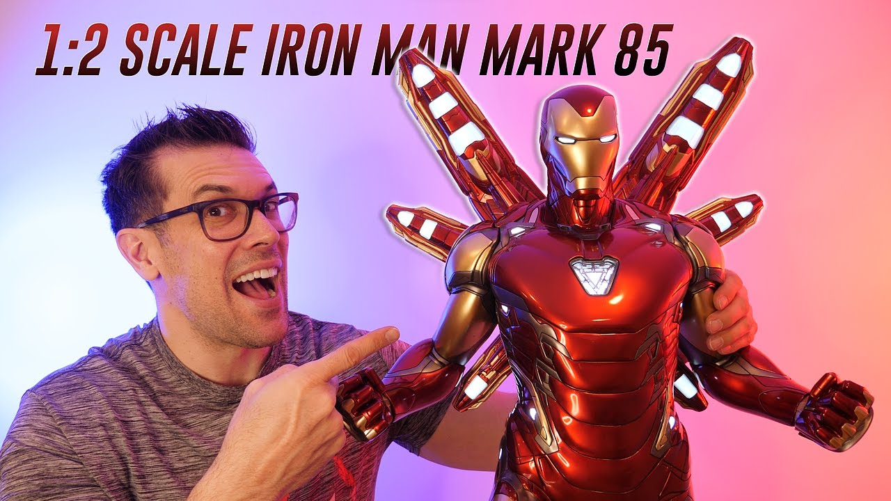Unboxing the Queen Studios 1:2 Scale Iron Man Mark 85 Statue - MY FIRST HALF SCALE!