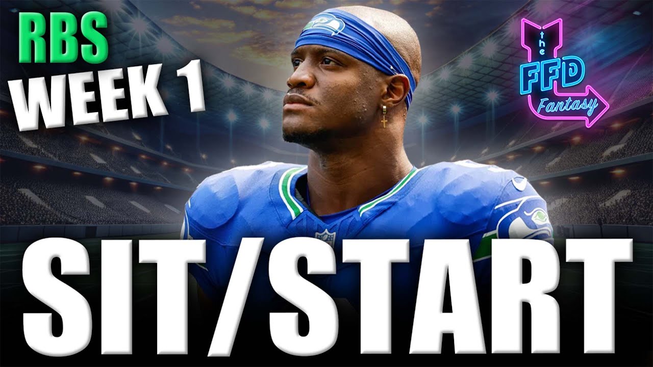 Week 1 RB Projections + Rankings - 2025 Fantasy Football
