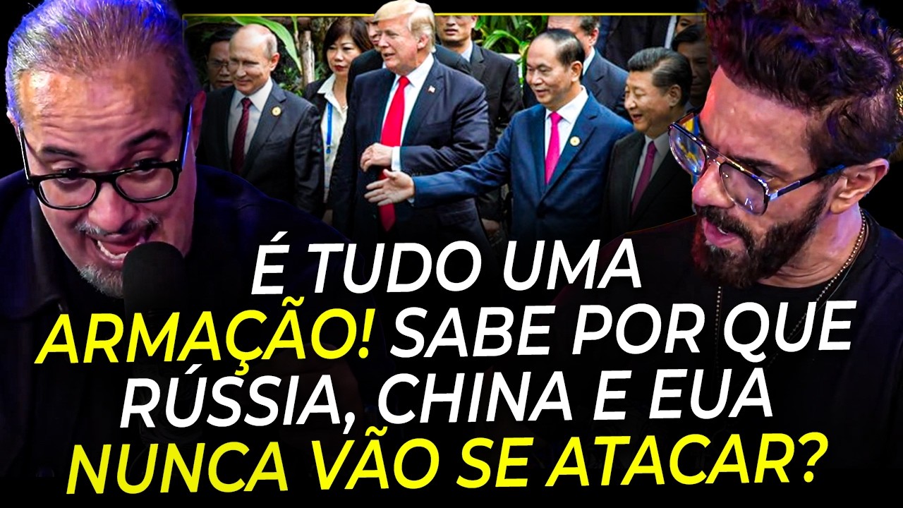 A REALIDADE CHOCANTE DOS CONFLITOS ENTRE CHINA, EUA E RÚSSIA.. [com DANIEL LOPEZ]