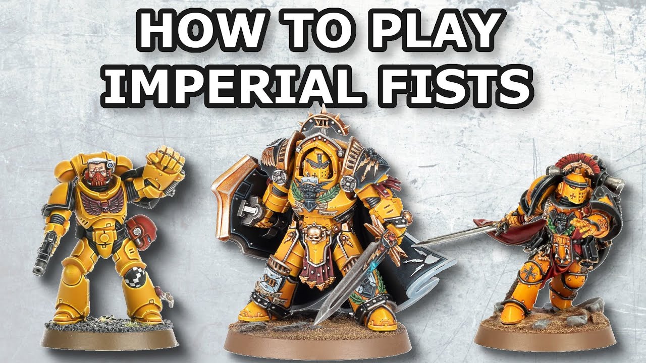 How to play Imperial Fists | Space Marines #warhammer #40k #warhammer40k