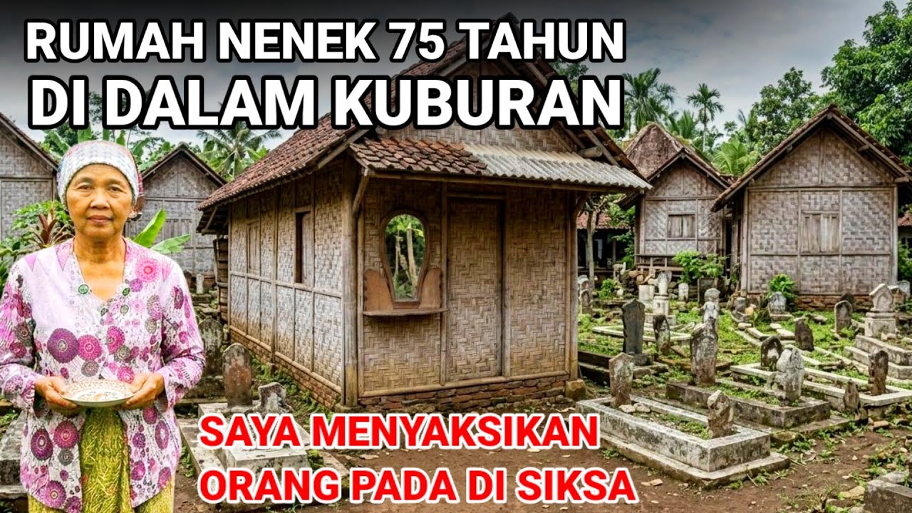 VIRAL..! RUMAH NENEK 75 TAHUN DI DALAM KUBURAN