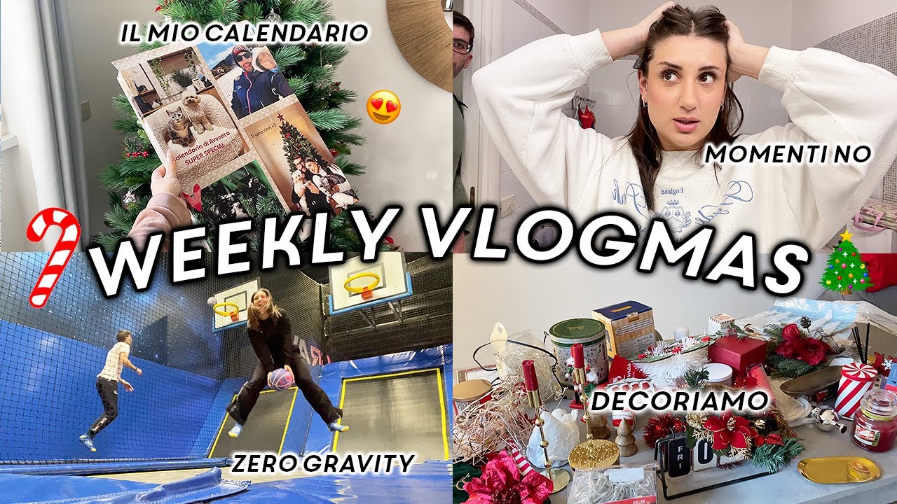 UN WEEKEND NATALIZIO CON ME!! 🎄 Weekly Vlogmas 🎅🏻✨🎁