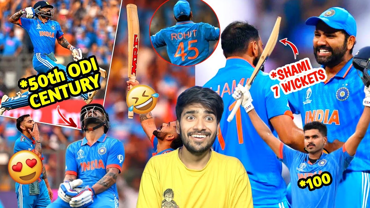 dhoni| VIRAT 50TH CENTURY😍 SHAMI 7 WICKETS🔥