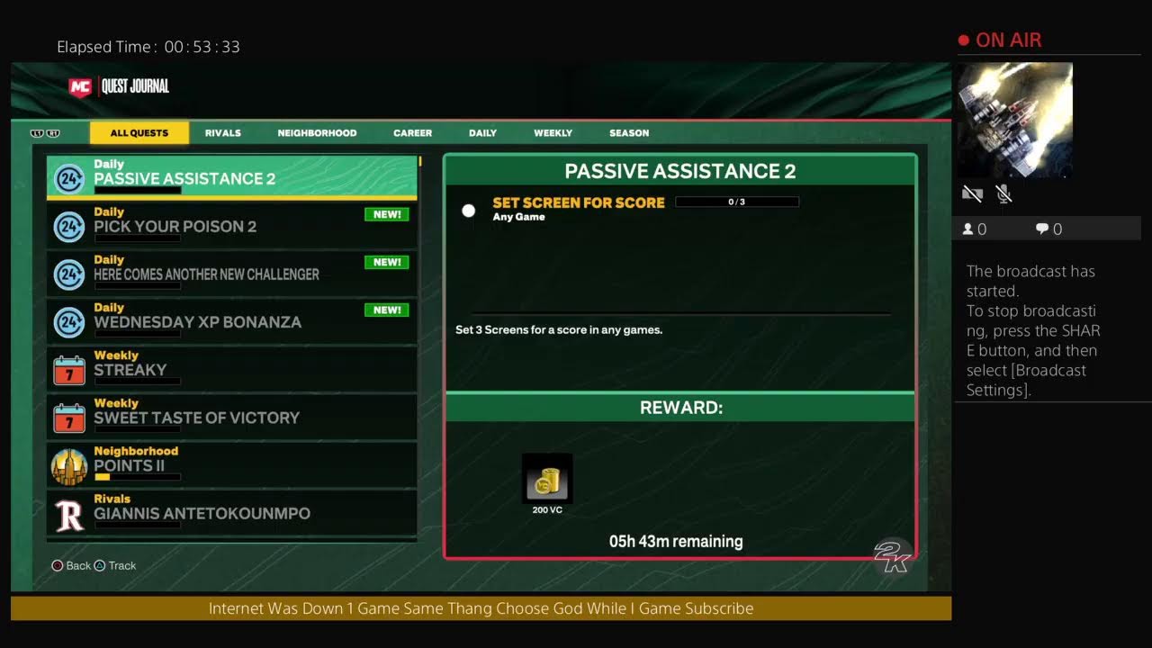 My Wife Bought Me 2K26 HappyBlackHistoryMonth! MyCareer For Vcs Day 11 Internet Been Dropping Today