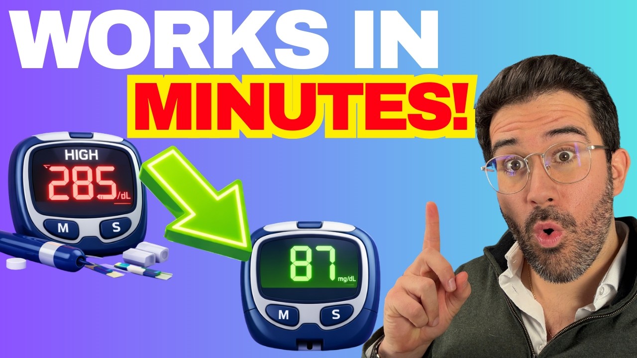 5 Ways to LOWER Blood Sugar FASTER Than Anything Else (Science-Backed)