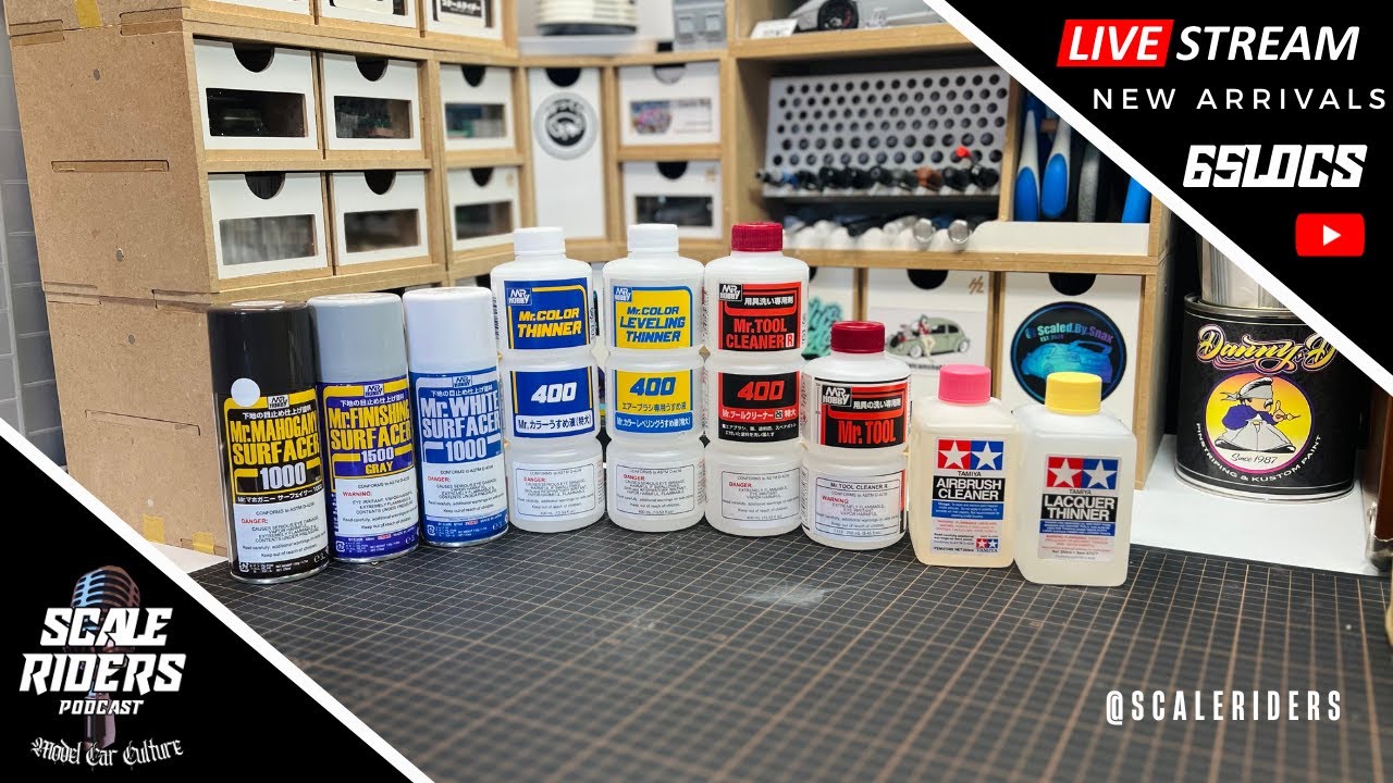 New arrivals unboxing Mr.Hobby Tamiya supplies