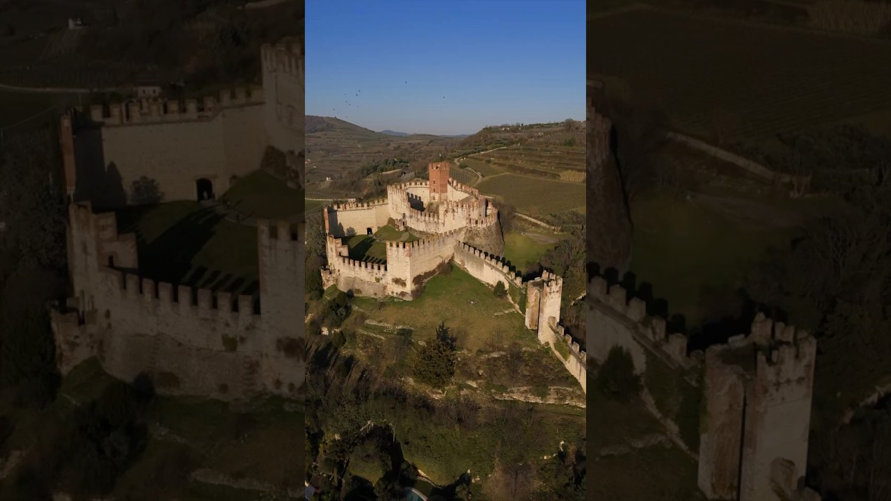 Castello di Soave - Dji mini 4 pro #drone