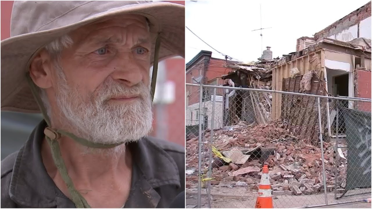 Man and his dog survive partial house collapse in Philadelphia: 