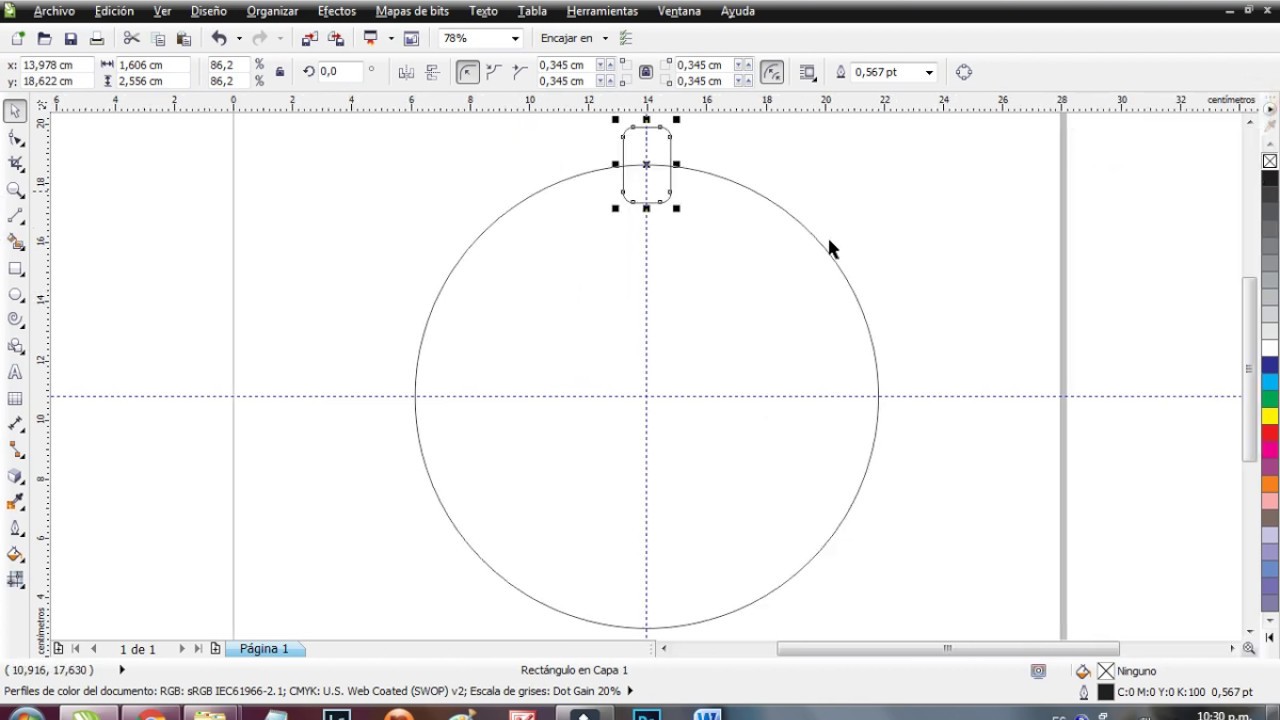 Corel Draw   Engranaje 3D