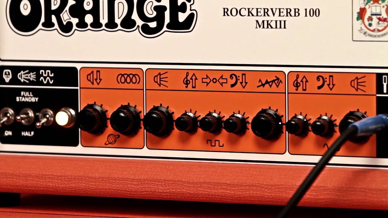 Orange Rockerverb 100 MKIII 100 Watt Tube Head