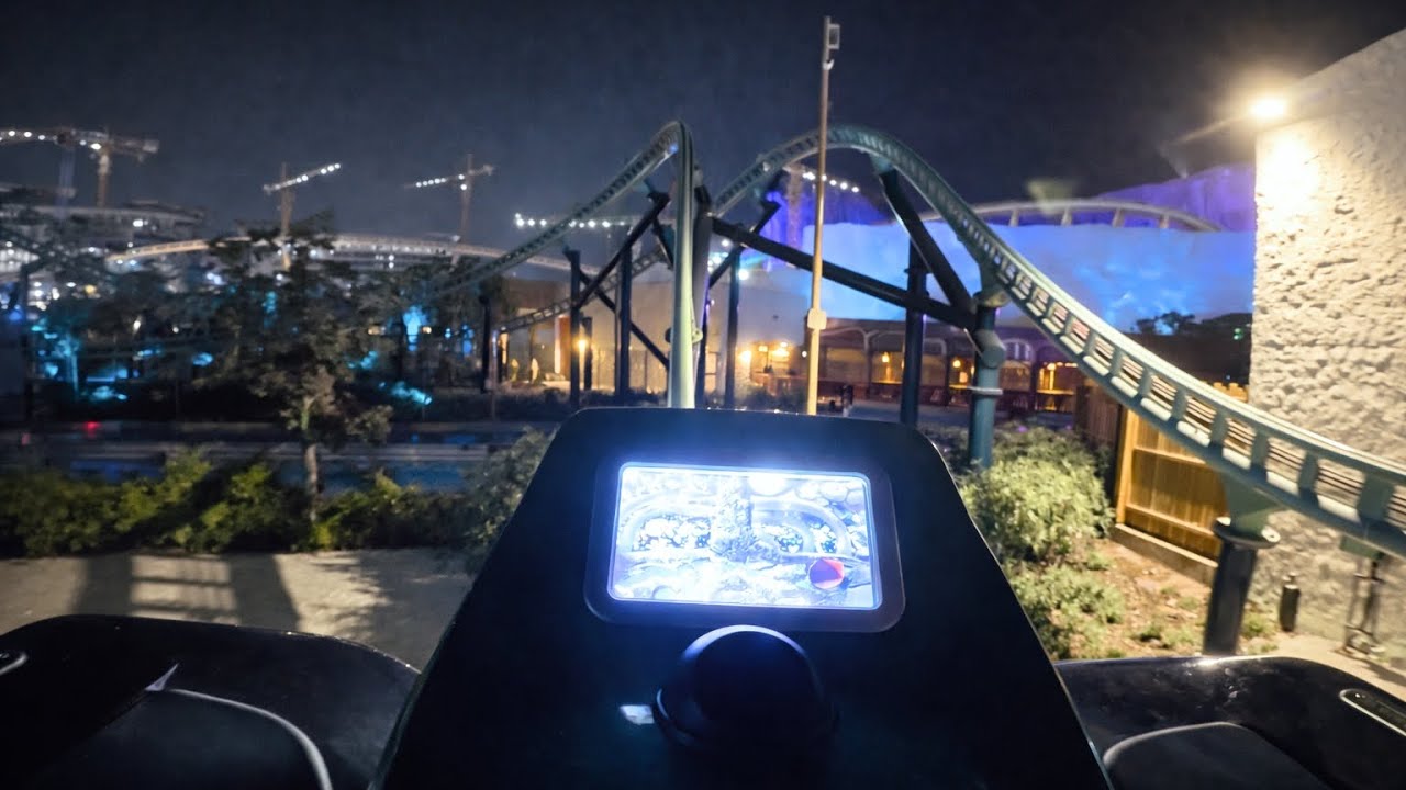Sea Stallion - SPIKE COASTER! | Six Flags Qiddiya City 🇸🇦 | Onride POV