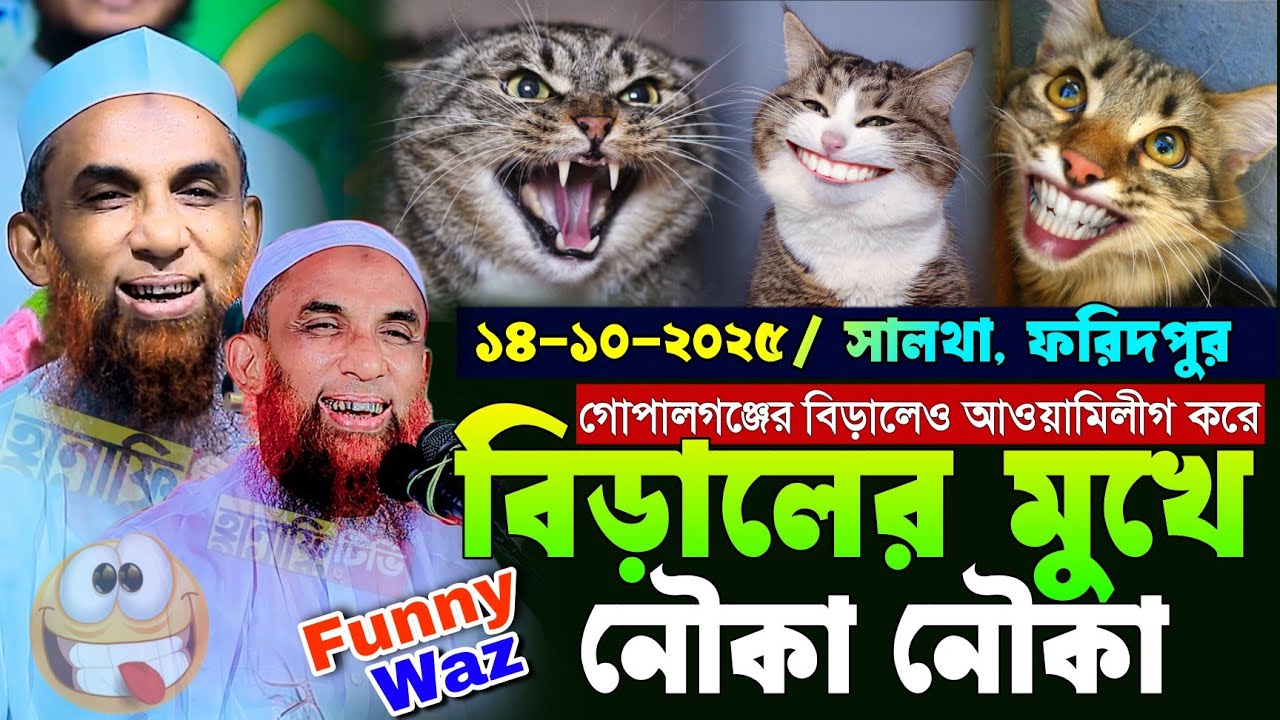 গোপালগঞ্জের বিড়ালেও আওয়ামীলীগ করে | বিড়ালে মুখে নৌকার স্লোগান চরম হাসির ওয়াজ নাসির উদ্দিন যুক্তিবাদী