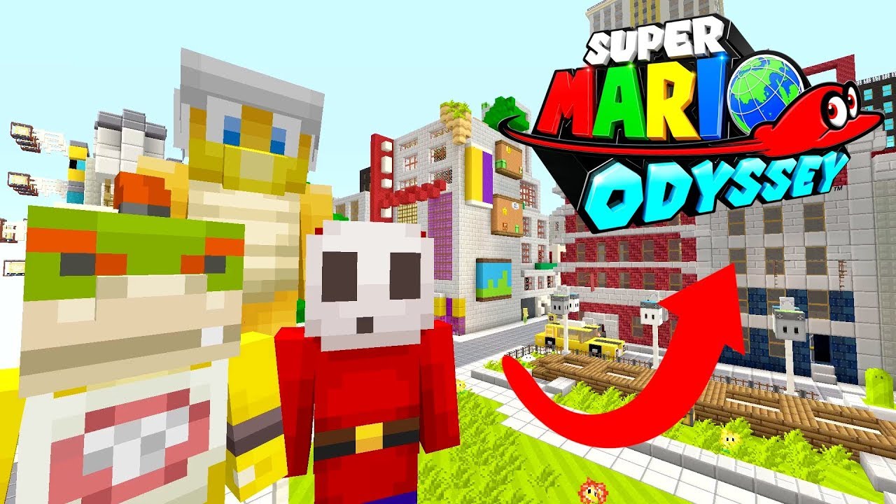BOWSER JR IN NEW DONK CITY! | Nintendo Fun House | Minecraft Switch [330]