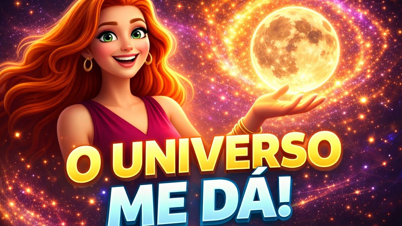 🌟 O UNIVERSO CONSPIRA POR MIM | Axé da Lei da Atração com a Luna ✨