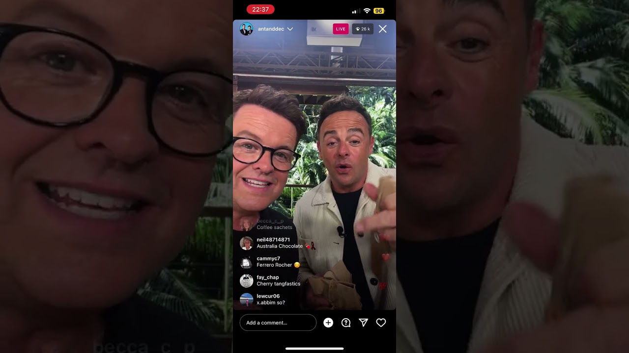 Ant and Dec Livestream: Jungle Club 1/12/23