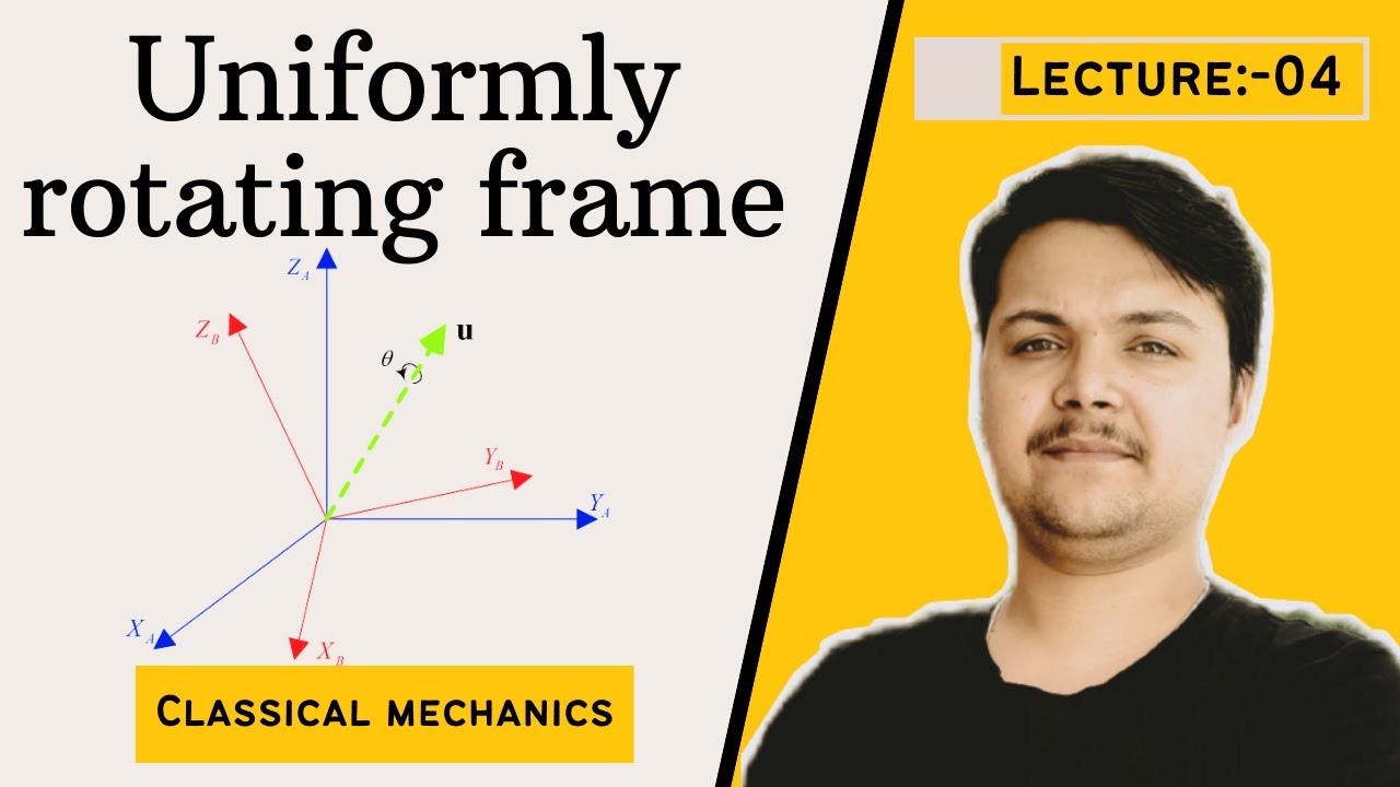 Uniformly Rotating Frame  || Classical Mechanics || CSIR NET | IIT JAM