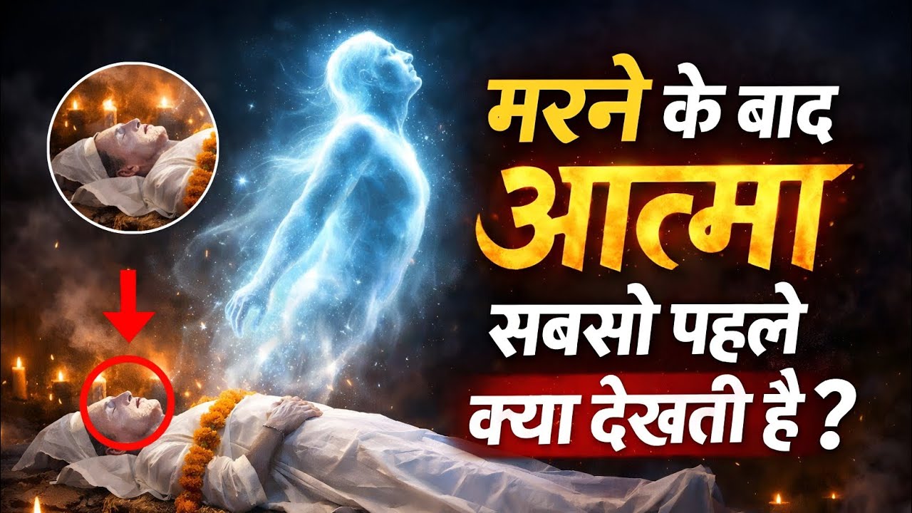 मरने के बाद आत्मा सबसे पहले क्या देखती है? 😱