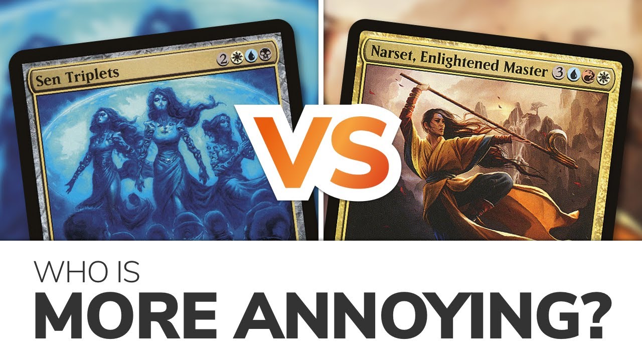 Who is More Annoying? | Sen Triplets vs. Narset, Enlightened Master | EDH | MTG | Commander