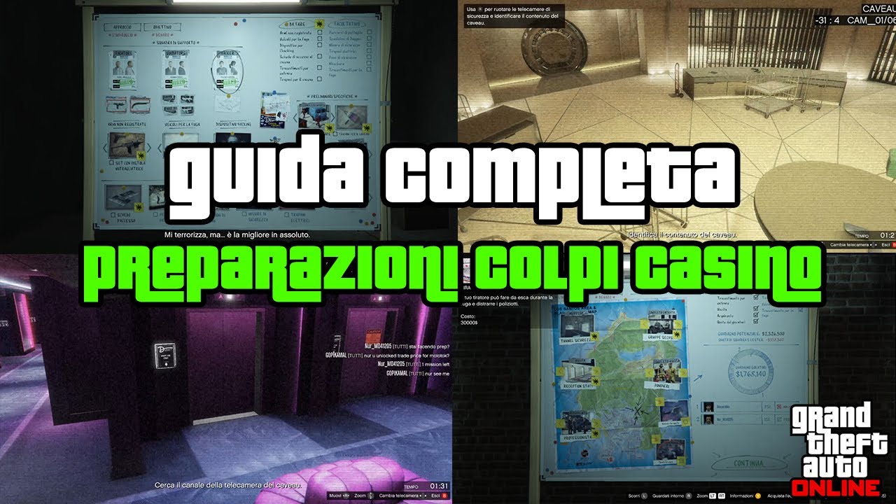 TUTTO ciò che DEVI sapere sui Colpi al Casinò - Guida Completa Preliminari  - GTA ONLINE ITA