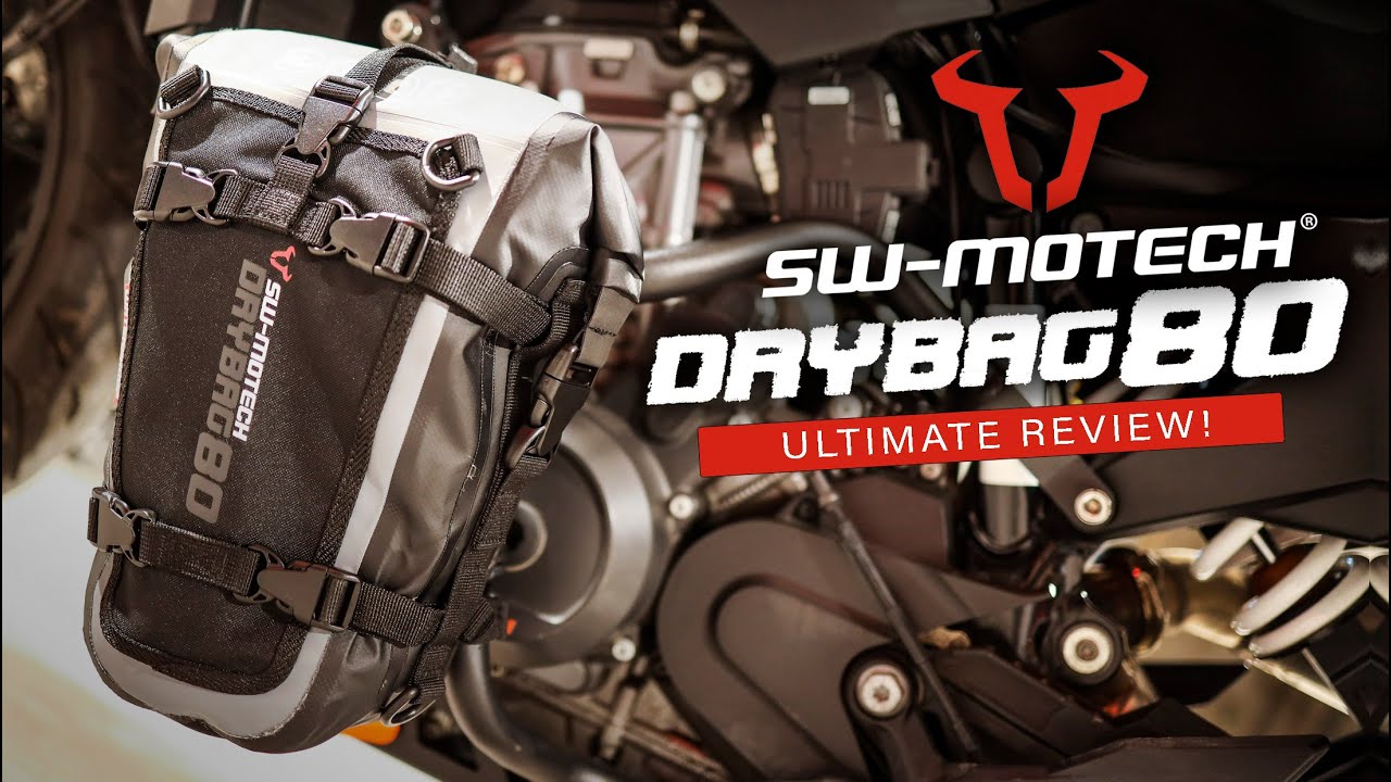 The Best Small Waterproof Bag for your Adventure/Sport/Cruiser Motorcycle - The SW-Motech Drybag 80