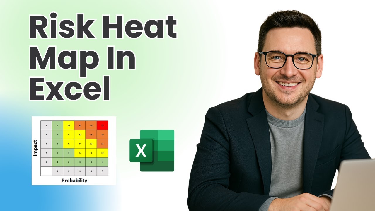 How To Create A Risk Heat Map In Excel  - Step By Step