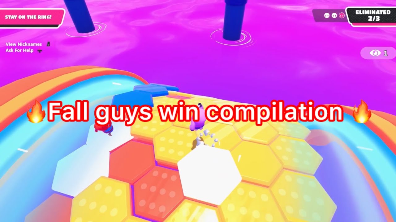 Fall guys win compilation 👑 #fallguys #win #compilation ￼