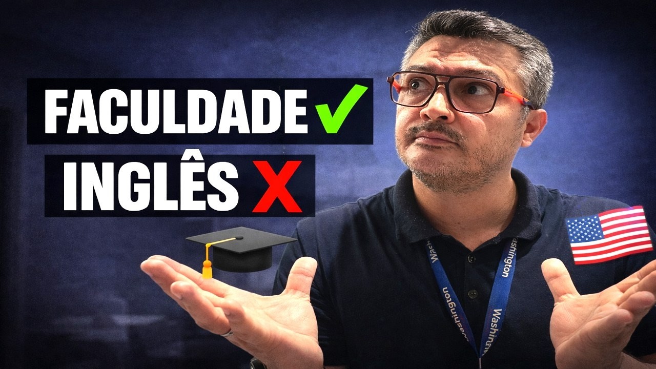 Por que você desiste do inglês… mas nunca da faculdade?